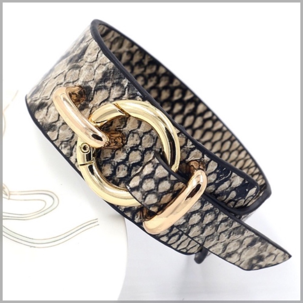 ✨NEW✨ Snakeskin Bracelet 💫